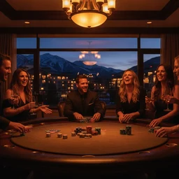 Club poker bounty tournament